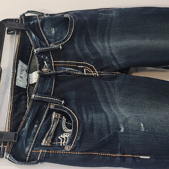 PRVCY Dark Blue Denim Pants sz 25 - Picture 3 of 6